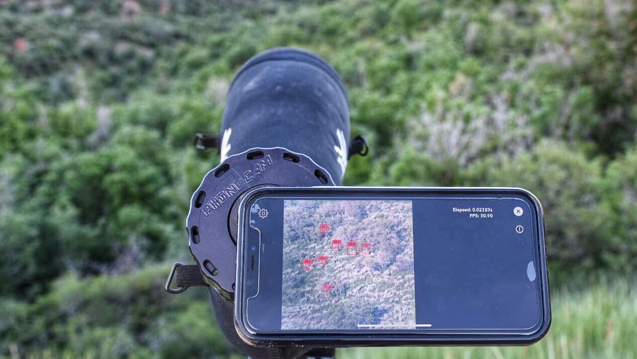 A picture to show how does huntscan work